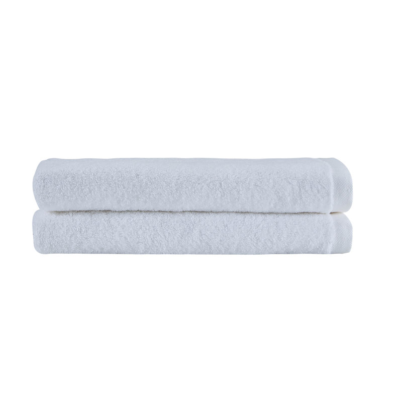Zimmerman Midweight Bath Towel, White