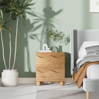 2 - Drawer 19.7"W Nightstand