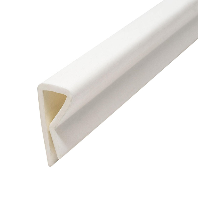 1/16" - 1/4" Styrolux Cap Moulding | Pro Pack, White