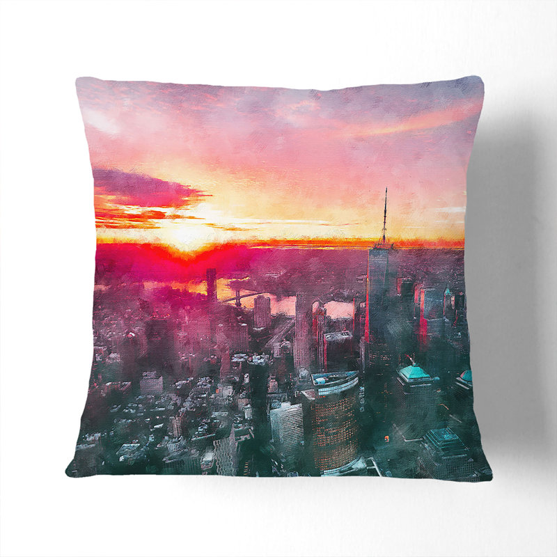 Square Cushion, 40cm H x 40cm W x 15cm D