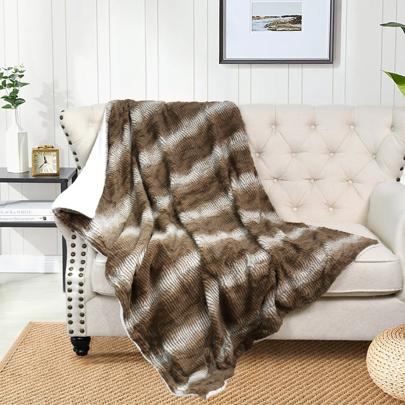 Throw Blanket, 152.4cm L x 127cm W