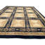Geometric Area Rug in Navy Blue