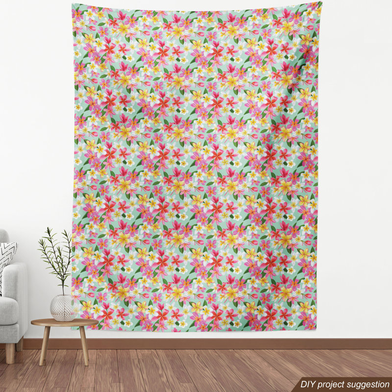 Tissu Ambesonne Plumeria, l 36 po x L 360 po