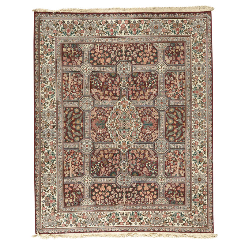 Hand Knotted Wool Oriental Indoor Rug
