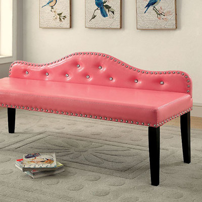 Banc en similicuir Hambright