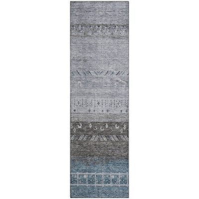 Premium Machine Washable Gurubaksh AMF1147 Global Rug
