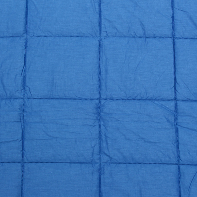 Weighted Throw Blanket, 59.05 W x 78.74 L, 15 lb, Blue