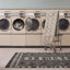 Tapis noir / gris clair lavable à la machine Phoebe-507615864