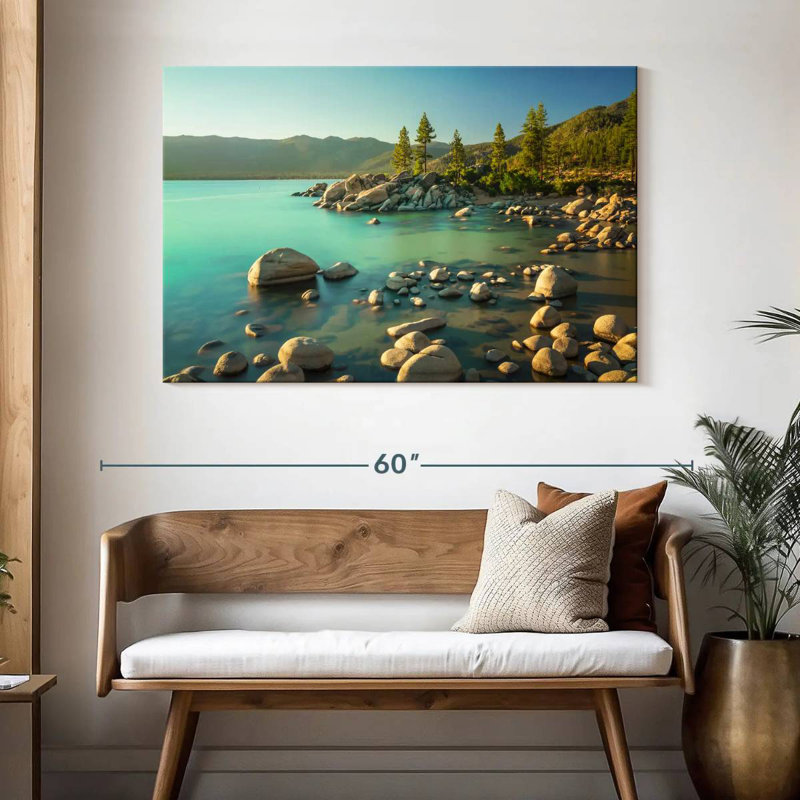 Pins d'Alvord au lac Tahoe, H 32 po x l 48 po