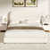 Manfred Boucle Upholstered Cloud Bed Frame with Rounded Corners Headboard, Soft Platform Bed Frame with Thickened Footboard