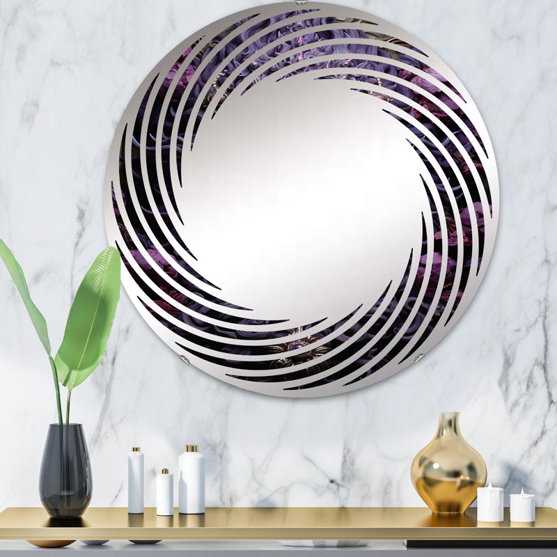 Ftenelle Circle Wall Mirror, 31.4" x 31.4"