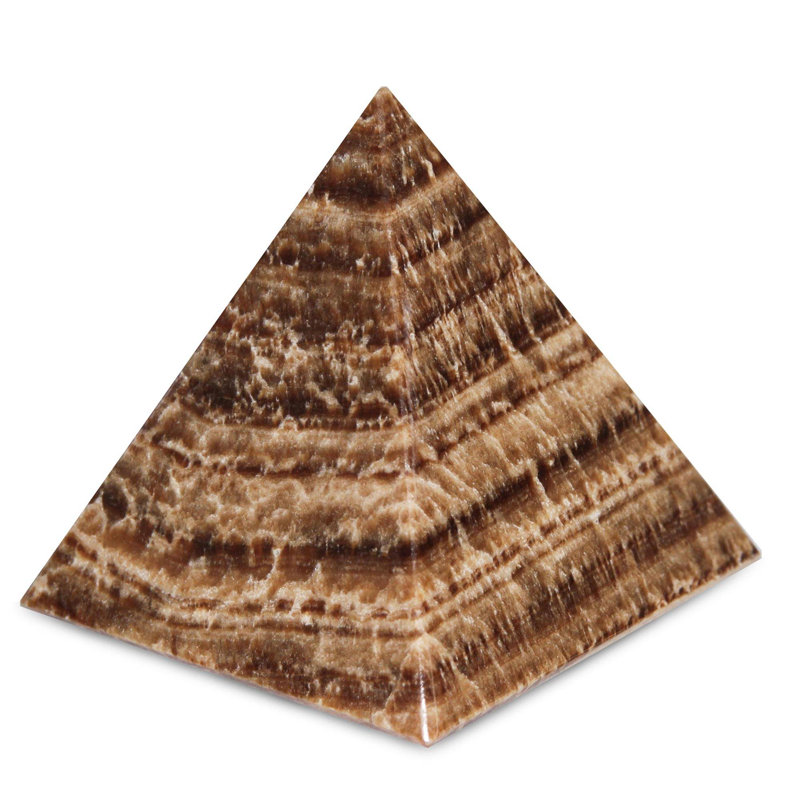 Sculpture en pyramide aragonite Eire Matahus