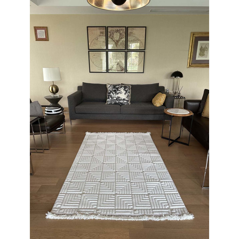 Tivan Indoor / Outdoor Rug, Square 2'7"
