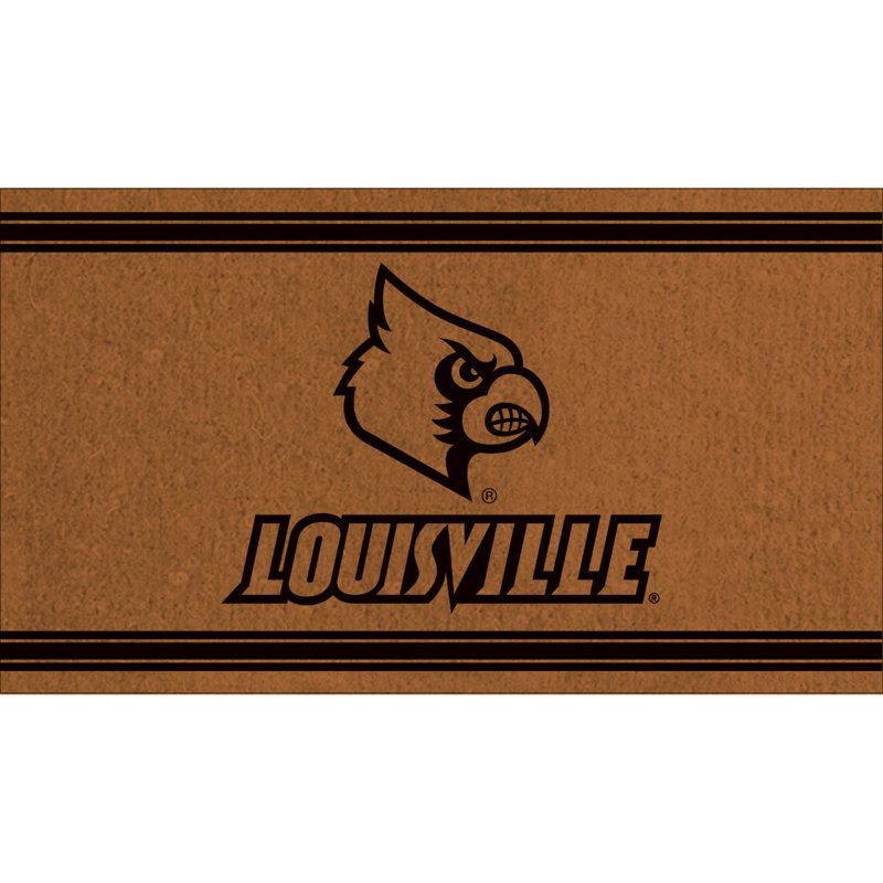 28 in. x 16 in. NCAA Indoor/Outdoor Doormat, Louisville