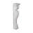 41.5'' H x 8.12'' W x 7.25'' D Plastic Bracket / Corbel