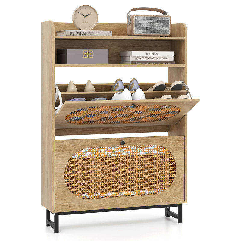 12 Pair Shoe Storage Cabinet