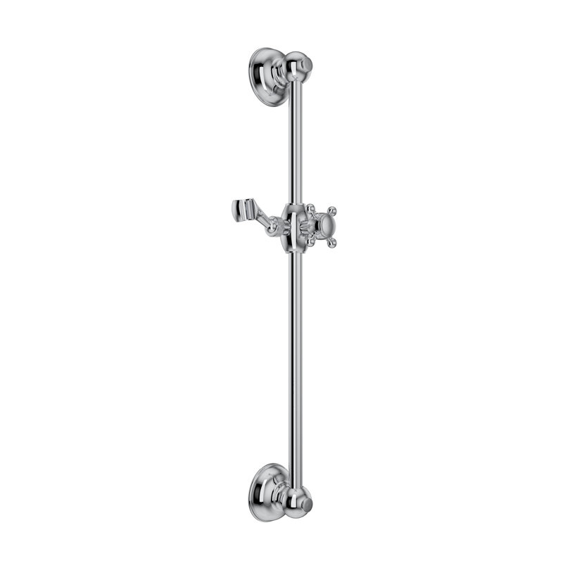 Rohl 22" Slide Bar, Polished Chrome