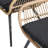Marrakech 6 - Person Patio Conversation Set with Cushions-2108620987-2108676430