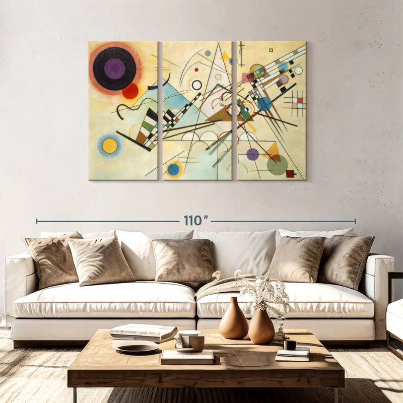 Avery Composition VIII, 48" H x 74" W