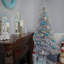The Holiday Aisle® Arbre métallique argenté pré-éclairé 7,5 pi