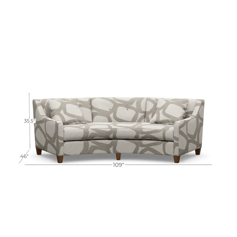 Tousley Sofa, Keegan 225726, Walnut