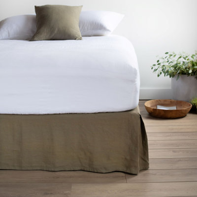 French Linen Bed Skirt