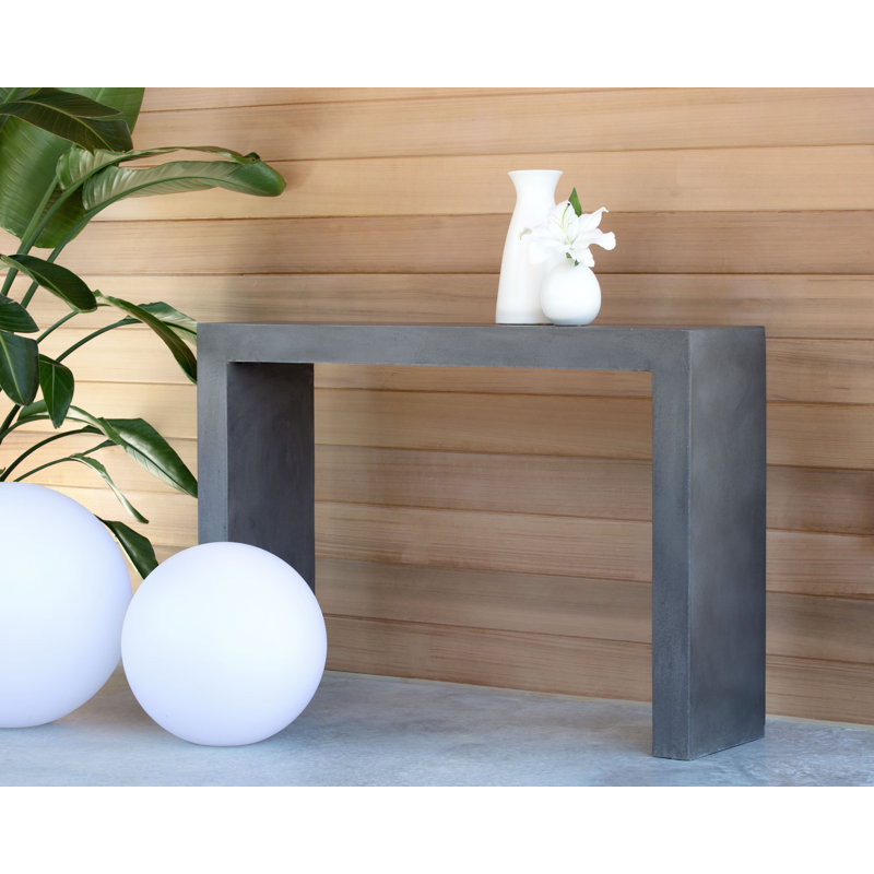 Mixt 47'' W Console Table, Gray