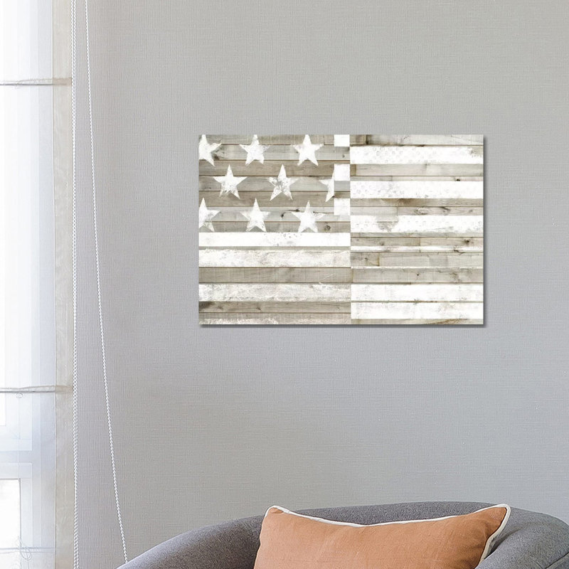 Americana Flag by Studio W - Wrapped Canvas Print, 66.04 cm H x 45.72 cm W x 1.91 cm D