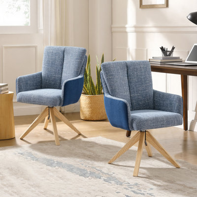 Ensemble de 2 chaises de bureau Bernab