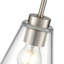 Mini-luminaire suspendu 1 lumière 5,75 po Strayhan - Nickel brossé-716058530