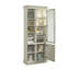 Display Curio Cabinet in Light Gray