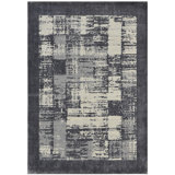 Area Rug in Silver