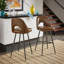 Tabouret de bar et de comptoir pivotant Etna-2046888591-2046888596