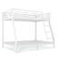 Metal Bunk Bed with Guardrails and Slats-1626193244-1626193245