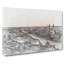 Skyline Of Verona Italy In Abstract - Wrapped Canvas Print-55339034