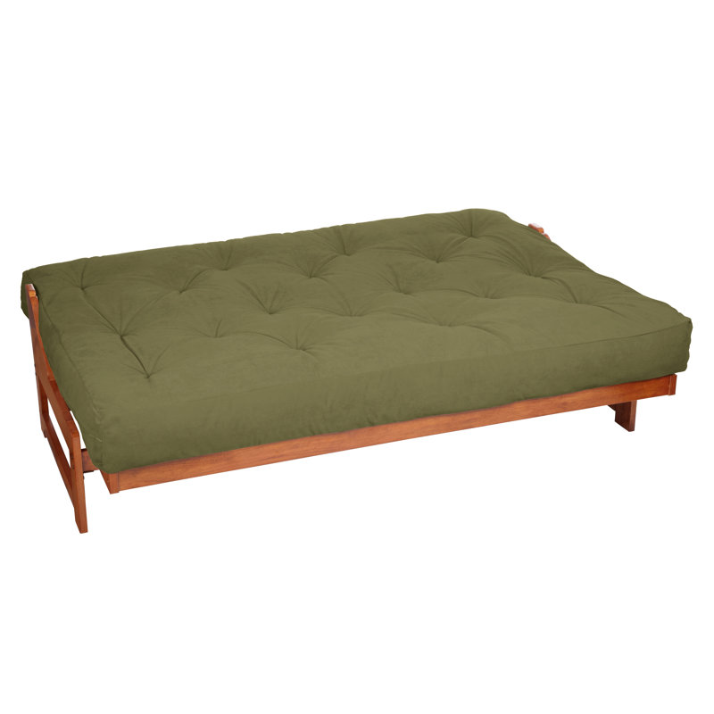 Matelas de futon en mousse viscoélastique Selsey, Grand, gris, 5"