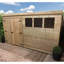 Veliandi 12 ft. W x 4 ft. D Solid Wood Garden Shed