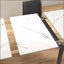 Table de salle à manger extensible 2 en 1 avec prise de courant, table de canapé d'entrée avec armoire cachée, table de conférence de bureau moderne-120200358