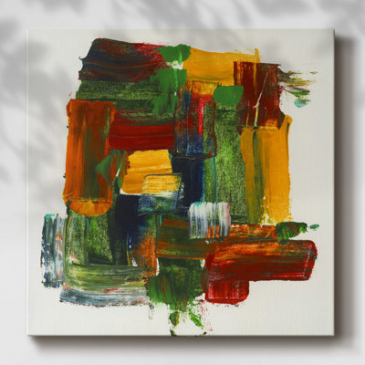 Abstract Grunge-Gallery Wrapped Canvas TWS024 R