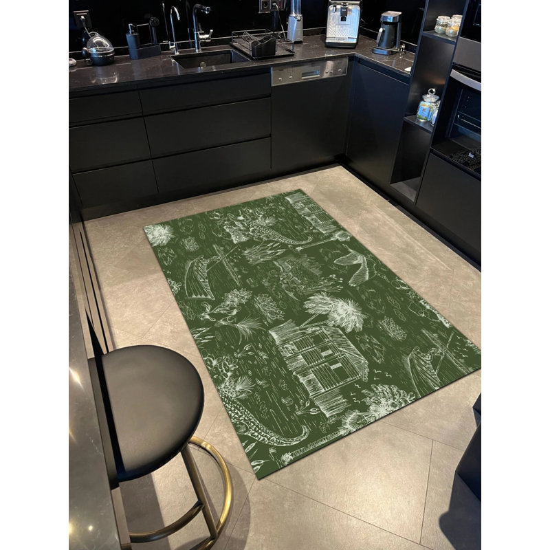 Tapis intérieur / extérieur Angilia, Rectangle 2 pi 8 po x 5 pi