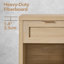 43cm W Manufactured Wood Bedside Table-247945527