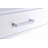 White High Gloss & Chrome Finish Writing Desk W/USB-898503222