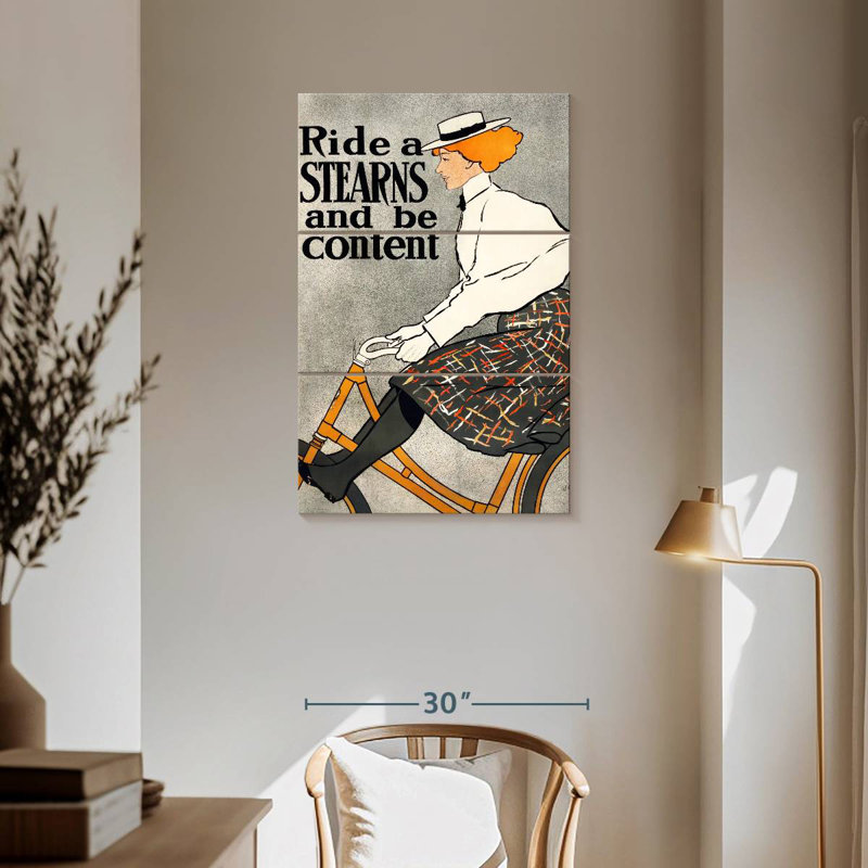 Senne Ride A Stearns And Be content, H 57 po x l 36 po