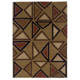 Equelle Handmade Rug Camel And Brick