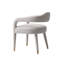 Fauteuil en tweed rembourré Aspen-1018730534