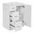 24" Bathroom Vanity With Ceramic Sink-1457626562