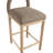 Conrad Letcher Linen Textured Fabric Counter Stool-1357421416