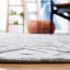 Tapis géométrique en laine / coton touffeté à la main Barzan-264543054