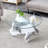 Round Glass Coffee Table (Only Including Table)