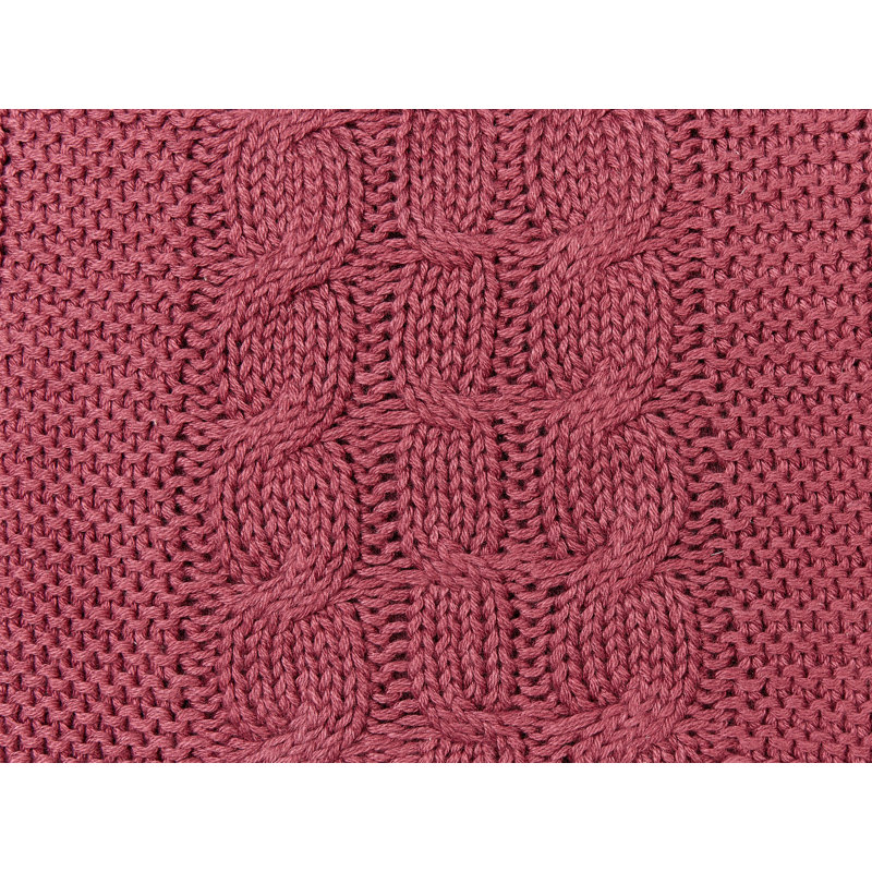 Grazian Square Cushion, Burgundy